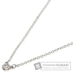 Tiffany Co By the Yard Diamond Necklace Silver